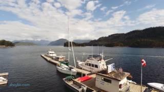 Boating the Sunshine Coast in British Columbia