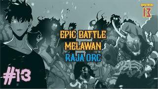 ALUR CERITA MANHWA OVERPOWER TERBARU | EPIC BATTLE MELAWAN RAJA ORC TERBAIK