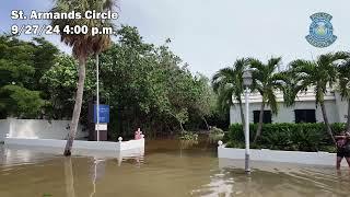 Video of St Armands Key and Lido Key, Sarasota on September 27, 2024