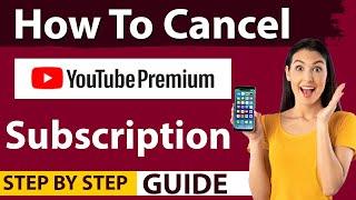 How To Cancel YouTube Premium Subscription | how to cancel youtube premium trial