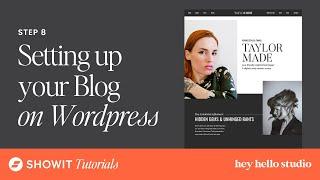 Set up a Wordpress Blog on your Showit Website