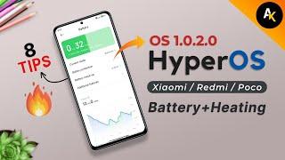 8 Tips To Fix HyperOS Battery Drain & Heating Issue- Ft. Xiaomi 11i 5G