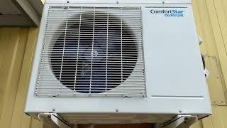 Comfortstar Inverter air conditioner running