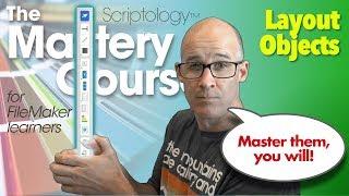 Lesson #13: Layout Mode & Design - Layout Objects - Scriptology Mastery Course FileMaker