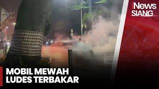 Mobil Mewah Ludes Terbakar di Kawasan Senopati - iNews Siang 13/10