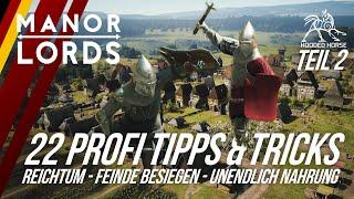 Manor Lords Meisterklasse: 22 Profi-Tipps & Tricks für Fortgeschrittene Spieler