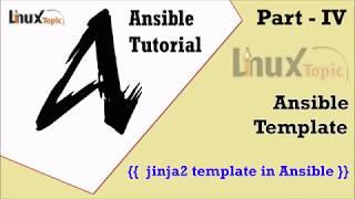 Jinja2 Template in Ansible | Working With Ansible Template | Linuxtopic