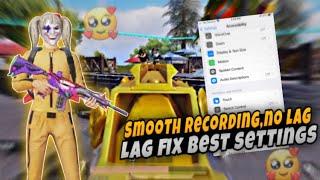 iPhone Lag PubgMobile Fix Smooth Recording,No lag,Smooth Gameplay/Bgmi Pubg