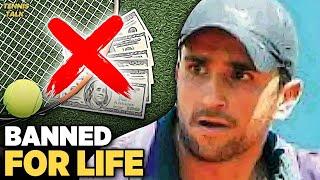 Player Banned for Life after Match-Fixing | Tennis Talk News