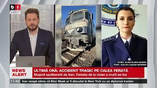 ULTIMA ORĂ: ACCIDENT TRAGIC PE CALEA FERATĂ_Știri B1TV_17 nov. 2024