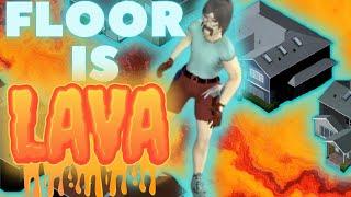 Can I Survive Project Zomboid When The FLOOR IS LAVA?