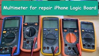 Multimeter for repair iPhone Logic Board 【Tool Preparation #02】