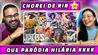 REACT EM CASAL - VILÕES MAIS M*E*R*D*A DE ONE PIECE | PARÓDIA Vilões (One Piece) - Ambição | Dibs 