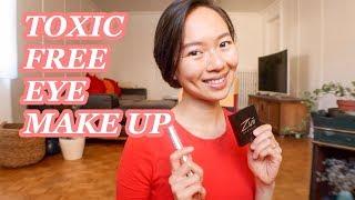 NON TOXIC NATURAL EYE MAKE UP REVIEW | Zuii Organic Eyeshadow + 100% Pure Mascara