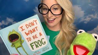 Costume Teacher reads I Don’t Want to Be a Frog!