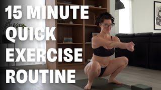 15-Minute Exercise Routine: Perfect for Busy Days!