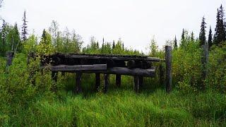 10 дней в глухой тайге. Подземный ядерный взрыв - поиск места. Старая лесная изба. Часть 4