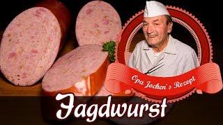 Jagdwurst selber machen - Wurst selber herstellen - Opa Jochen´s Rezept