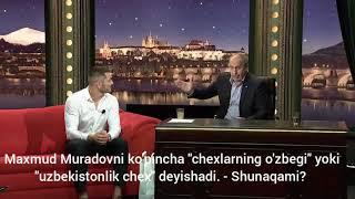 Maxmud Muradov. intervyu. Chexiya televideniyasida chiqqani(qisqa).#;-   Махмуд Мурадов интервю#;-