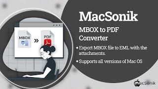 How to Convert MBOX to PDF on Mac - MBOX to PDF Converter