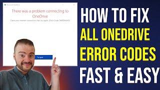 How To: FIX ALL OneDrive ERROR Codes! Fast & Easy Automated Batch File! (2023)