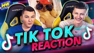 Реакция NAVI Junior на TikTok