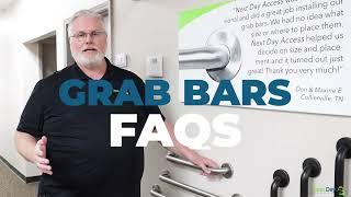 Mastering Bathroom Safety: All About Grab Bars | Next Day Access