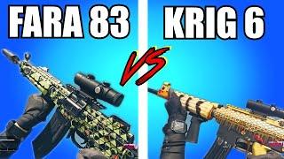 Fara 83 vs Krig 6 After The Nerf (Recoil Test And TTK Comparison)