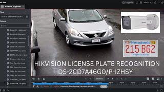 HIKVISION DEEP LEARNING LICENSE PLATE CAMERA