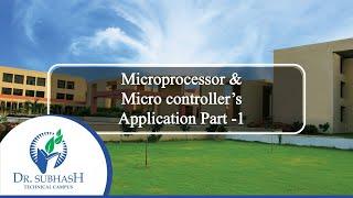 MPCA - Lecture -17 - Microprocessor and micro controller's application part - 1 by Yogit Palan