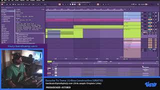 #12 - EN ESPAÑOL - TISZY - Produciendo - Mezclando - En Vivo en Live (ABLETON LIVE 12)