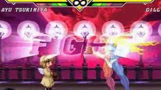 MUGEN: Ayu Tsukimiya vs. Gill