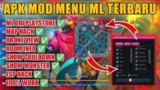 MOD MENU ML TERBARU 2025 ANTI BANNED – APK CHEAT UNLOCK ALL SKIN DRONE VIEW MAP HACK MOBILE LEGENDS