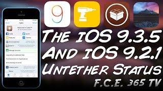 iOS 9.3.5 Untether (Phoenix) STATUS and iOS 9.2.1 Untethered (Home Depot Jailbreak)