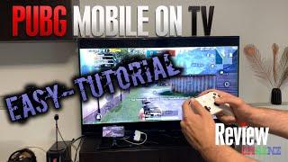 How To Play PUBG MOBILE on TV with any CONTROLLER ( EASY tutorial 2020/Android/No Root/)