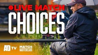 Live Match Fishing - Make The Correct Choices! -  Match Masterclass