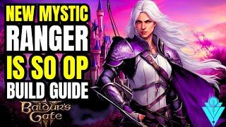 Baldurs Gate 3 GOD Tier Build New Class Mystic Ranger Build!