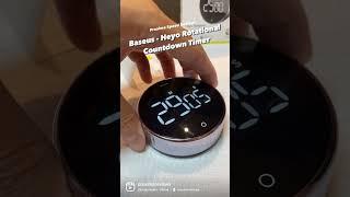 Simple yet very useful! Here is the Baseus Heyo Rotational Countdown timer!