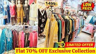 Limited OFFER ₹ 499 Exclusive Rajwadi Suits Readymade Pakistani Suits On Flat 70% OFF Paris Fashions