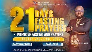 DAY 01 OF FASTING AND PRAYER | PASTOR RAPHAEL GRANT