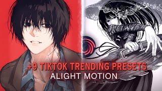 +9 Tiktok Trending presets #13 [ XML + QR + CC ] #sakamotodays #osaragi #jjk #gojo #dragonballdaima