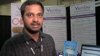 VMworld 2016 Video Interview with Vembu Technologies