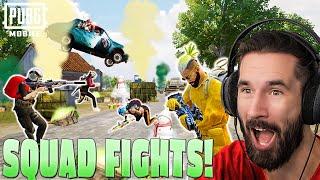 BEST Gameplay With Most Powerful Squad  PUBG MOBILE