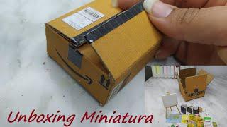 ️️Unboxing Mini utiles escolares (Miniaturas)️