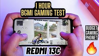 Redmi 13C (4+128GB) 1 Hour BGMI Gaming Test - Best Budget Gaming Phone? Redmi 13C Gaming Review