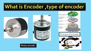 what is encoder ? working principle and type of encoder. #linearencoder #incrementalencoder