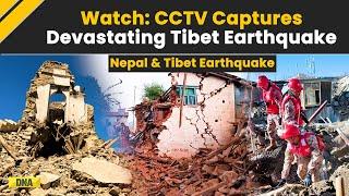 Nepal Earthquake: CCTV Captures Devastating Tibet Earthquake Video | Earthquake News | Kathmandu