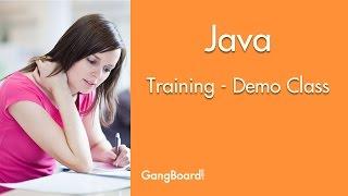 Java Training | Core Concepts | Gangboard