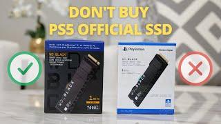 PS5 Official SSD vs Not Official SSD, Don't pay more for the SAME, Buy SN850X Instead..