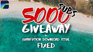 Amazon giftcard GIVEAWAY + Lumafusion Preset/Transition download GUIDE #Kingoflumafusion